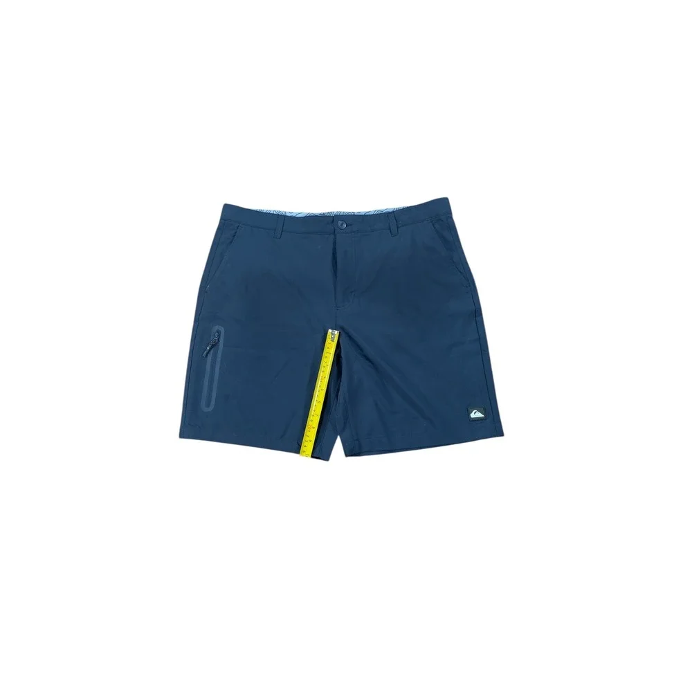Quiksilver Men's Navy Blue Cargo Board Shorts Size 38 Outdoor Beach‎